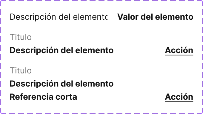 List element